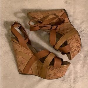 Shi by Journey Cork Wedges